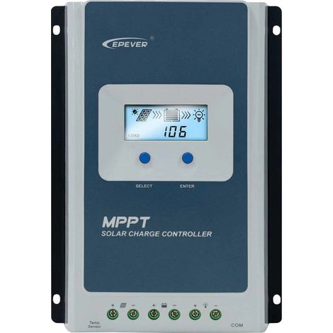 Contrôleur de Charge Solaire, Algorithme MPPT, Fonctionnement Énergétiquement Efficace, Tracer1206AN G3 (1/2)