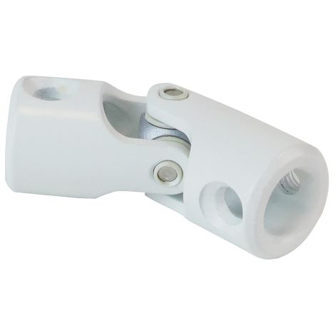 Cardan blanc rond 12 hexa /12mm - Finition : Blanc - - KINTECH