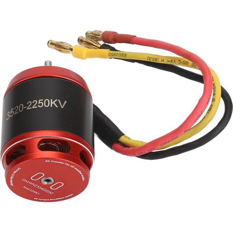 Moteur brushless RC 3542 à haut rendement et puissance stable, compatible avec AXIAL SCX10 90046, voiture crawler RC 1/10 (2250 KV). (1/5)