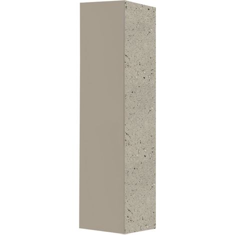 Colonna mobile portascope 1 anta 40x182h lavanderia Tortora/Pietra (1/2)