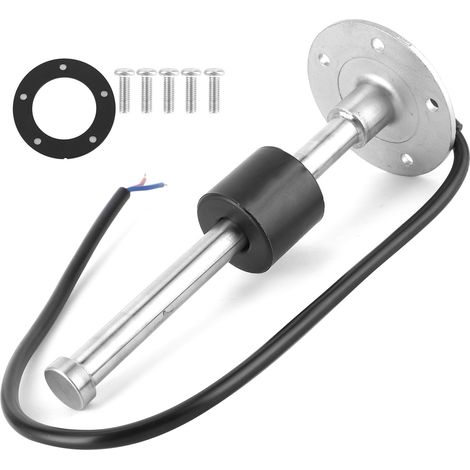 Jauge universelle de niveau d'eau/carburant IP67 pour bateau, camion, réservoir 0-190 ohms norme UE, longueur 200mm / 7,9 pouces