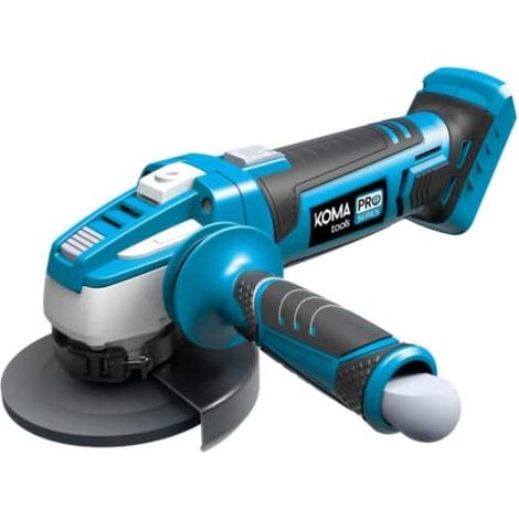 Smerigliatrice 20v (senza batteria e caricatore) ø115mm 28,9x23,9cm koma tools pro series battery