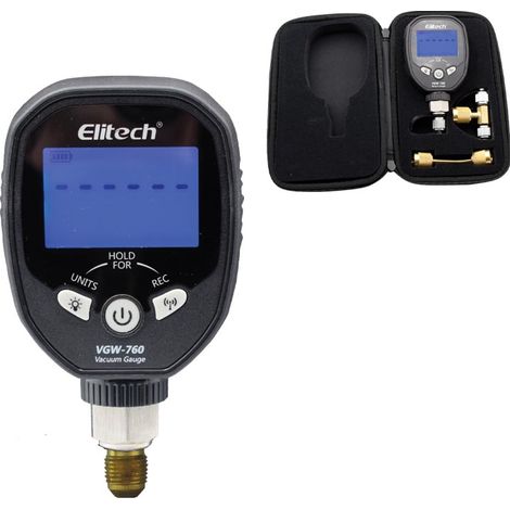 Vacuómetro digital VGW760 para la medición precisa del vacío - Idrhaus