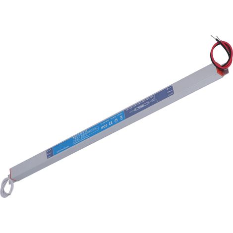 Alimentation LED 24V 72W ultra-plate, driver étanche pour boîtier lumineux intérieur, tension constante, entrée 180-250VAC, transformateur de puissance à découpage. (1/5)