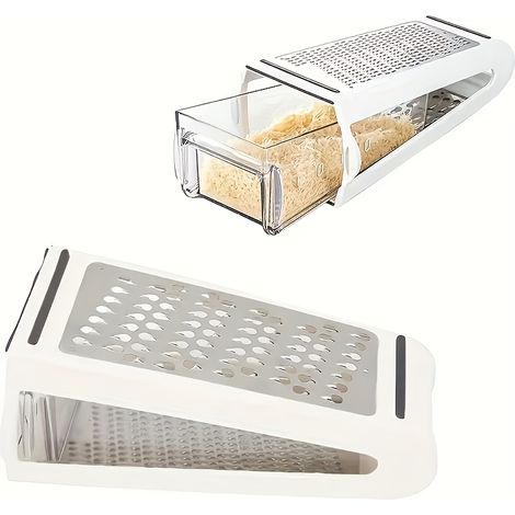 1 Râpe à fromage en acier inoxydable - Râpe à fromage, beurre et pommes de terre - Accessoire de cuisine (1/5)
