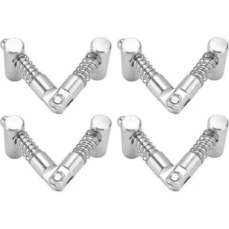 Équerre de fixation profilé 4040, angle réglable 90°, connecteur interne type ancrage, lot de 4, norme UE, aluminium, pour assemblage structurel (1/5)