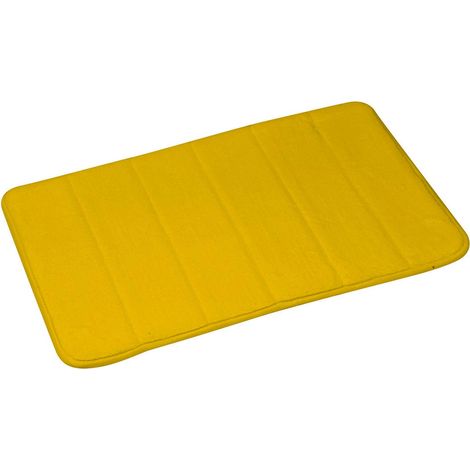 Tapis de bain memoire de forme miel 40 x 60 cm