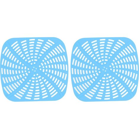 Lot de 2 tapis de cuisson réutilisables en silicone résistant aux rayures pour friteuse Ninja Foodi AG301 (1/5)