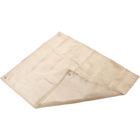 Tapis de camping/barbecue en fibre de verre ignifugée, résistant à la chaleur et aux hautes températures, idéal pour le camping et les barbecues. (1/5)