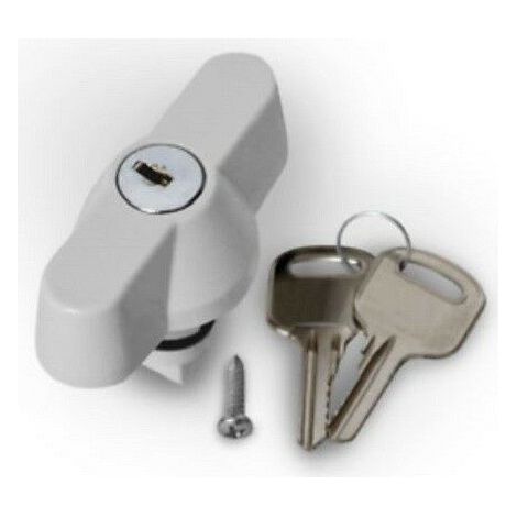 Coffrets électriques étanche IP65 en ABS plastique avec de plaque fond pleine Coffret: Serrure avec clé