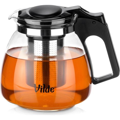 Teapot with Infuser, Borosilicate Glass, 1.15L (1/5)
