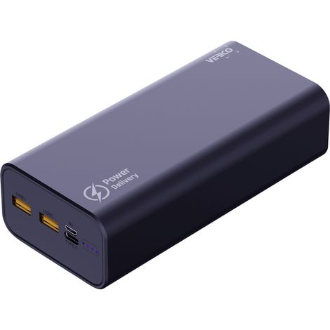 Verico Power Pro PD Powerbank 4PW-PDXBK1-NN 24.000 mAh USB PD, Quick Charge LiPo USB-A, USB-C® Schwa (1/3)
