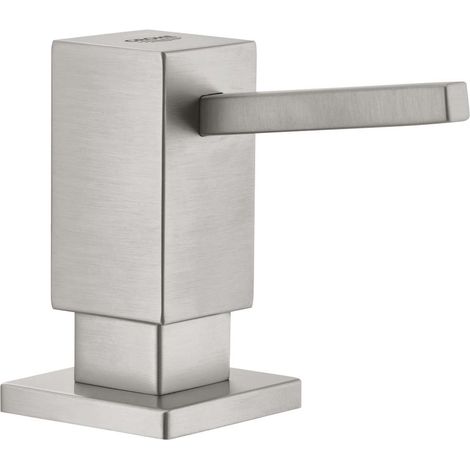 Distributeur de produit à vaisselle GROHE Cube, pour savon (1/2)
