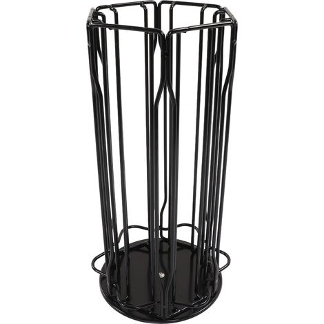 Support à capsules de café pour 30 capsules, rotation à 360°, silencieux, noir (1/5)