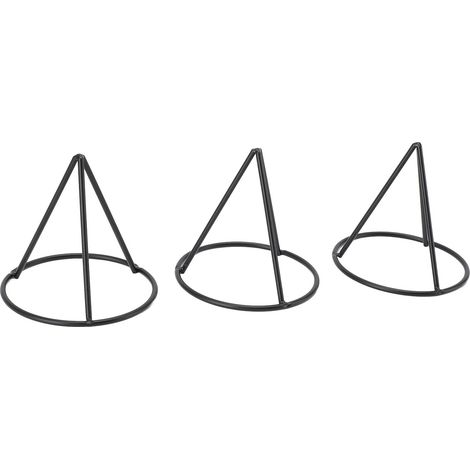 Lot de 3 germoirs à noyau d'avocat robustes triangulaires en fer pour bocal large bouche 3.4 pouces (1/5)