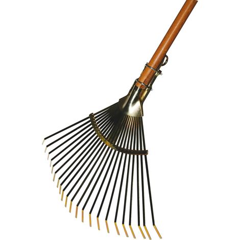 Professioneller Gartenbesen mit Griff