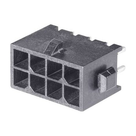TE Connectivity Barrette mâle (standard) série Micro-MATE-N-LOK Nbr total de pôles 6 Pas: 3 mm 3-794 (1/2)