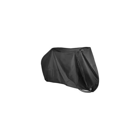 Ede Housse de Vélo Extérieure, Bâche de Protection de Bicyclette Imperméable Anti Poussière Pluie UV Neige pour VTT et Vélo de Route Montagne, 200x70x110cm Noir (1/4)