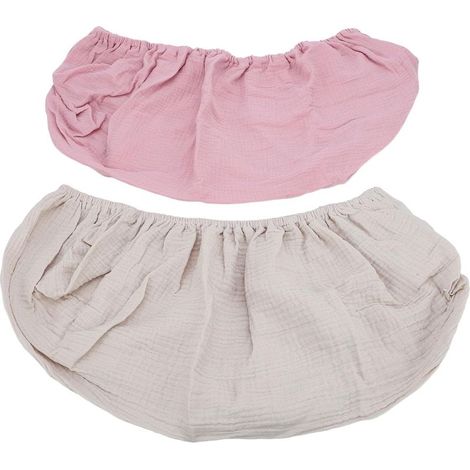 Housses de Matelas à Langer en Coton de qualité Supérieure pour Bébés - Draps de Table à Langer Doux, Respirants et élastiques (14) (1/5)