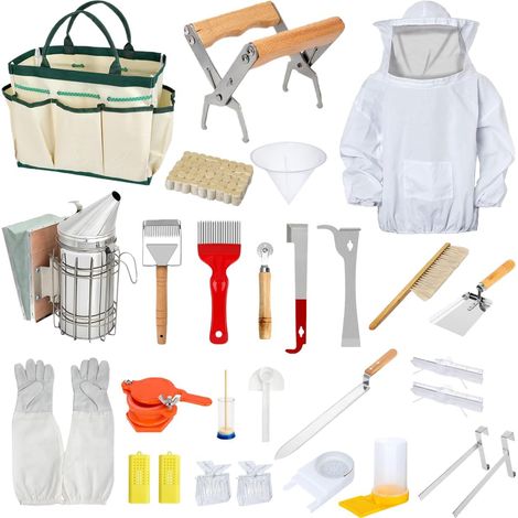 30 Imkereibedarf, Imkerei-Starter-Kits, Imkerei-Kits, Jacken, Bienenstockausrüstung, Imkerei-Werkzeuge und -ZubehörImkereibedarf - Alles für Imker