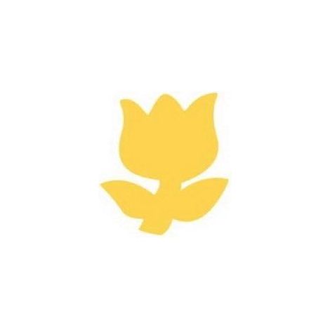 Dekorativer Stempel 2,5 cm Tulpe