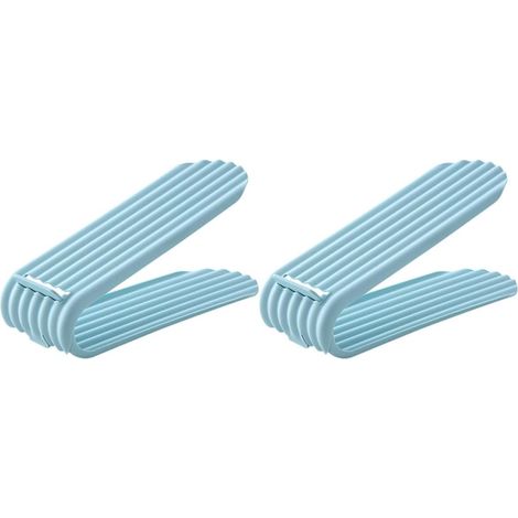 à chaussures doubles en plastique PP étagères à chaussures (1/5)