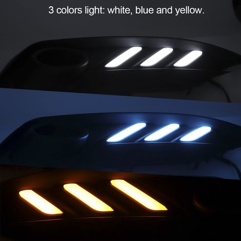 LED-Tagfahrlicht und Blinker für Honda Civic der 10. Generation (2016–2018), 3 Farben, 2 extra große Teile (1/5)