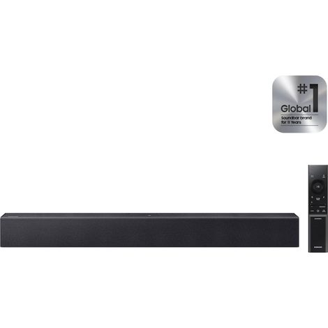 Barre de Son 3.1.2 canaux pour téléviseur, Haut-Parleur TV avec Caisson de Basses sans Fil 6,5", Dolby Atmos et DTS:X, SpaceFit Sound, Q-Symphony (1/5)