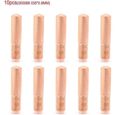10 buses de contact pour soudage MIG 0,35" (0,9 mm) pour Miller 000068
