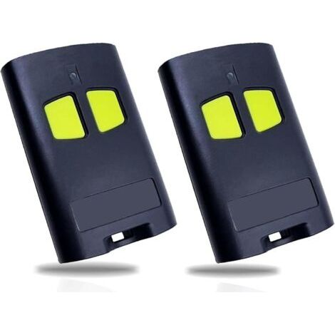 Pair Lot de 2 télécommandes Portables 433 MHz compatibles avec to GO 2WV 4VA 4VA 4VA Rolling Code Garage Remote Control Transmitter (1/5)