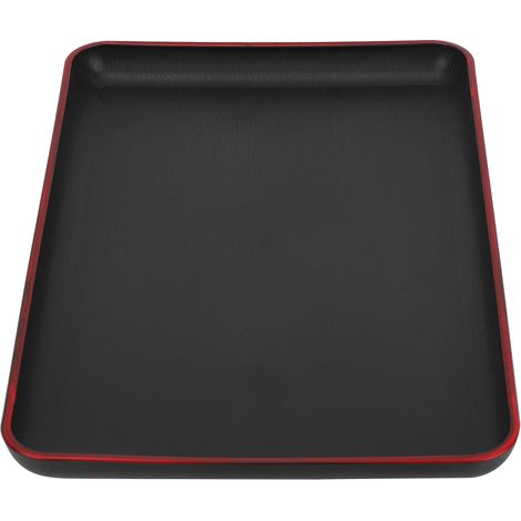 Plateau de service rectangulaire en plastique de style japonais, 30 x 20 cm, pour restaurant, maison ou hôtel. (1/5)