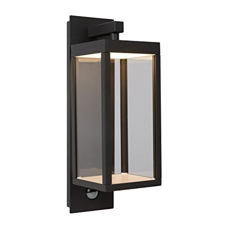 Lucide 28861/10/30 LAMPADA DA PARETE, Alluminio, 0 W, Nero (1/4)