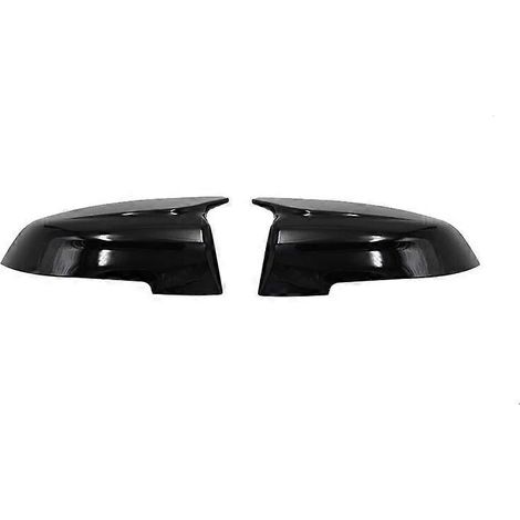 Hochwertige Außenspiegelkappe im M-Stil für BMW 5er, 6er, 7er, 5GT, F10, F11, F07, F06, F12, F13, F01, F02 – Schwarz