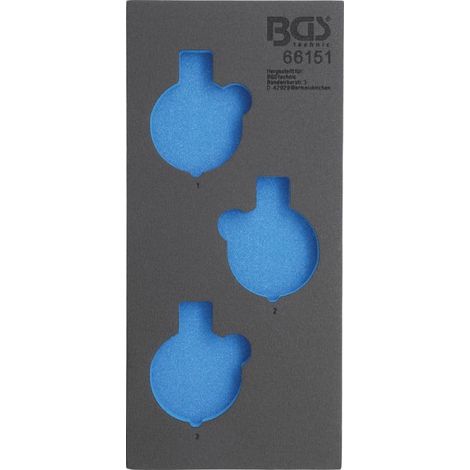 BGS Insert de servante d'atelier 1/3, vide pour art. 66151