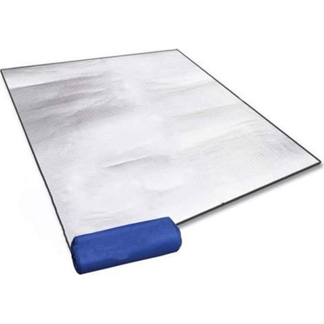 Aluminium-Zeltunterlage – Isolierte Schaumstoff-Campingmatte, faltbar, Thermomatte, leichte Outdoor-Schlafmatte (1/5)