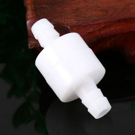 Clapet anti-retour à 1 voie en plastique, huiles pratiques durables et stables en ligne de 8 mm pour l'essence et l'eau bla (1/4)