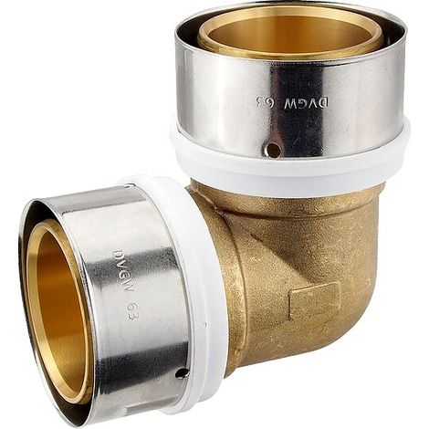 Pressfitting-Winkel 90° - 63 x 4,5 mm für MV-Rohr