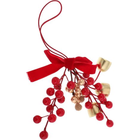 Ornement Suspendu pour Porte de Camping-Car, Fruits Rouges et Fleurs (1/5)