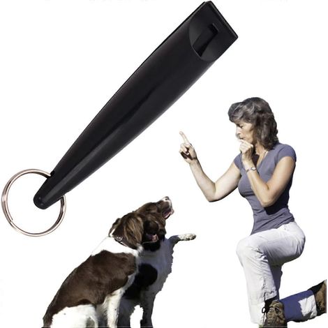 Sifflet de dressage pour chiens, sifflet ultrasonique pour chiens, arrête les aboiements, professionnel (1/5)