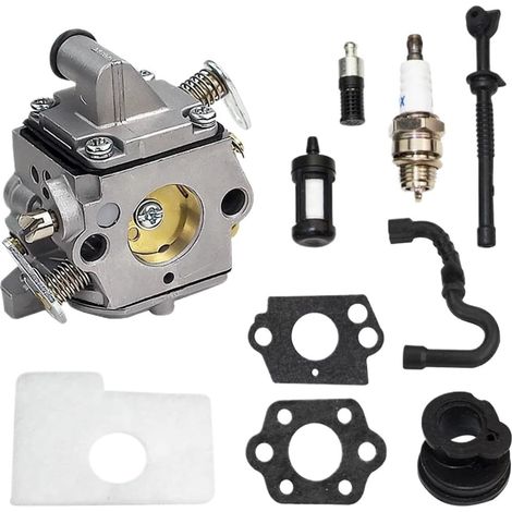 Para el kit de aceite para carburador de motosierra S&TIHL MS180 170 C1Q-S57 017 018 1130-120-0603 1130-120-0608 1130-358-7700 1123-129-0900 (1/5)