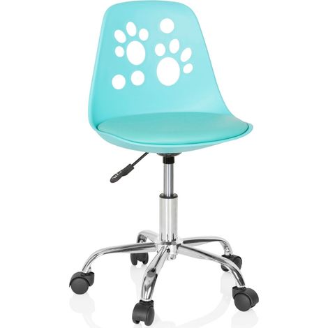 Kinderstuhl / Drehstuhl FANCY I türkis hjh OFFICE (1/5)