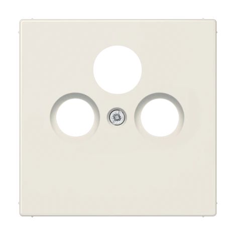 Jung Cache pour prises Sat/BK universelles 1 fois, thermoplastique, série LS, blanc LS 990 SAT