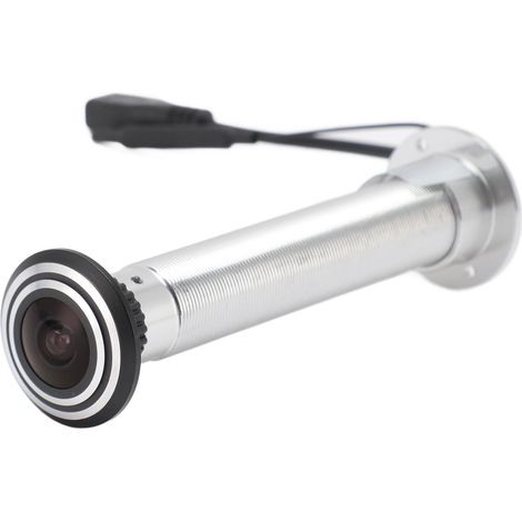 Caméra de judas de porte avec communication bidirectionnelle, détection de mouvement, Wi-Fi double bande 5 GHz, contrôle via application, objectif 1,6 mm, prise européenne 100-240 V (1/5)