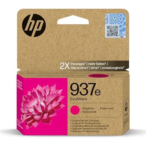 HP Original EvoMore 937e Tintenpatrone HP Patrone magenta