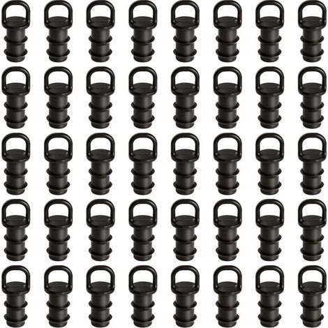 Lntyq 40 Pièces 16mm Raccords D'irrigation Goutte à Goutte, Bouchons D'extrémité D'irrigation Goutte à Goutte, Adaptateur Bouchons D'Irrigation Goutte, pour Système D'irrigation (1/5)