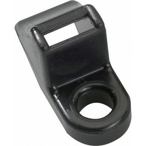 HellermannTyton CL8-W-BK-C1 Befestigungssockel schraubbar 151-02259   UV-stabilisiert, witterungssta (1/2)