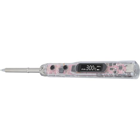 Elektrischer Lötkolben mit 0,91-Zoll-Lötspitze, OLED-Display, Konstanttemperatur-Lötkolben, 12–25 V DC (1/5)