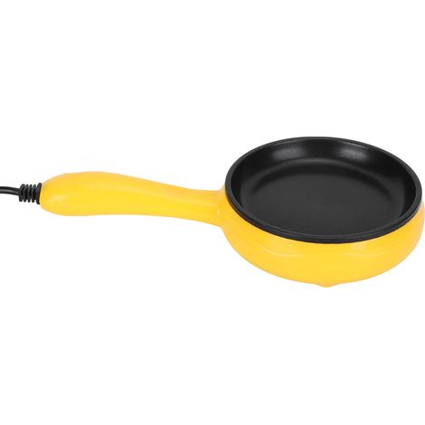Mini-Bratpfanne (350 W) mit Antihaftbeschichtung für Steaks, Crêpes, Eier, inklusive Holzspatel, 220-V-EU-Stecker (1/5)