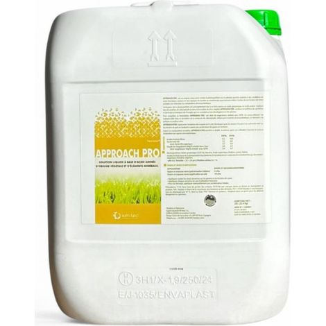 Biostimulant Approach Pro 20 L pour résistance thermique et amélioration du sol - Kimitec NEG01007