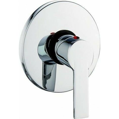 MISCELATORE DA INCASSO PER DOCCIA PARETE CASA BAGNO EASILY TONDO 214